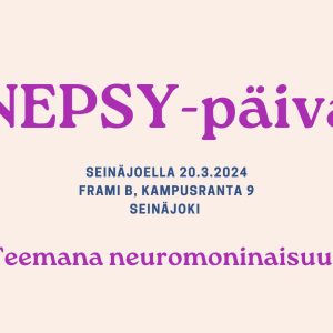 NEPSY-päivä, teemana neuromoninaisuus