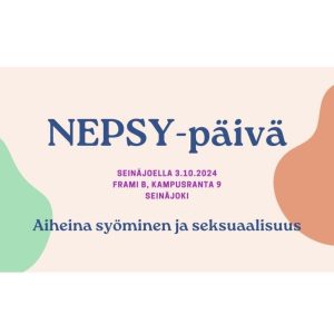 NEPSY-päivä, teemana syöminen ja seksuaalisuus